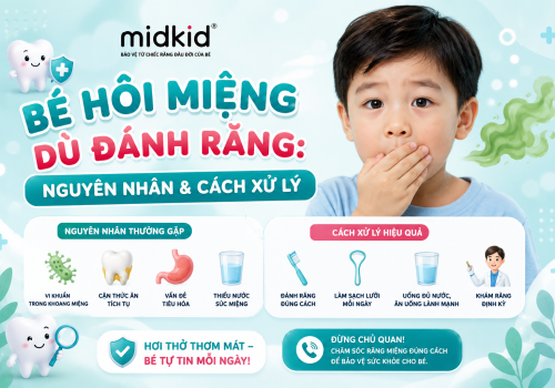 Bé Hôi Miệng Dù Đánh Răng: Nguyên Nhân & Cách Xử Lý