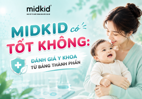 Xịt Răng Miệng Midkid Có Tốt Không? Đánh Giá Thành Phần Chi Tiết