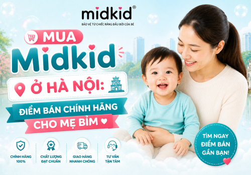 Mua Midkid ở Hà Nội: Điểm bán chính hãng cho mẹ bỉm