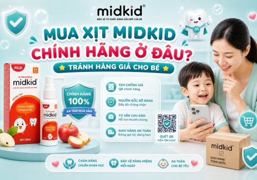 Mua xịt Midkid chính hãng ở đâu? Cảnh báo hàng giả cho mẹ