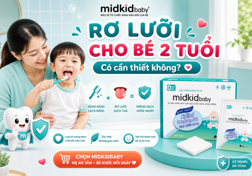 Rơ lưỡi cho bé 2 tuổi: Cần thiết không & Cách làm chuẩn