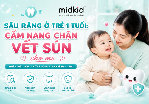 Sâu Răng Ở Trẻ 1 Tuổi: Cẩm Nang Chặn Vết Sún Cho Mẹ