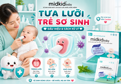 Tưa lưỡi trẻ sơ sinh: Bóc tách 