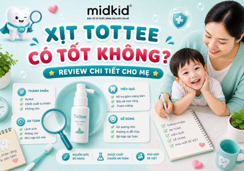 Xịt Tottee có tốt không? Review chi tiết từ A-Z cho mẹ bỉm
