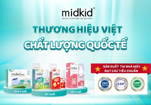 MIDKID – TỰ HÀO SẢN PHẨM VIỆT, MANG CHẤT LƯỢNG QUỐC TẾ