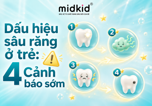 Dấu hiệu sâu răng ở trẻ: 4 Cảnh báo sớm mẹ cần biết ngay