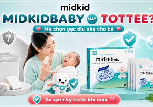 Gạc Rơ Lưỡi So Với Tottee: Mẹ Nên Chọn Loại Nào Cho Bé?