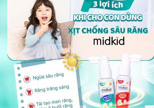 THÀNH PHẦN NÀO TRONG XỊT CHỐNG SÂU RĂNG MIDKID CÓ THỂ NGĂN NGỪA SÂU RĂNG?