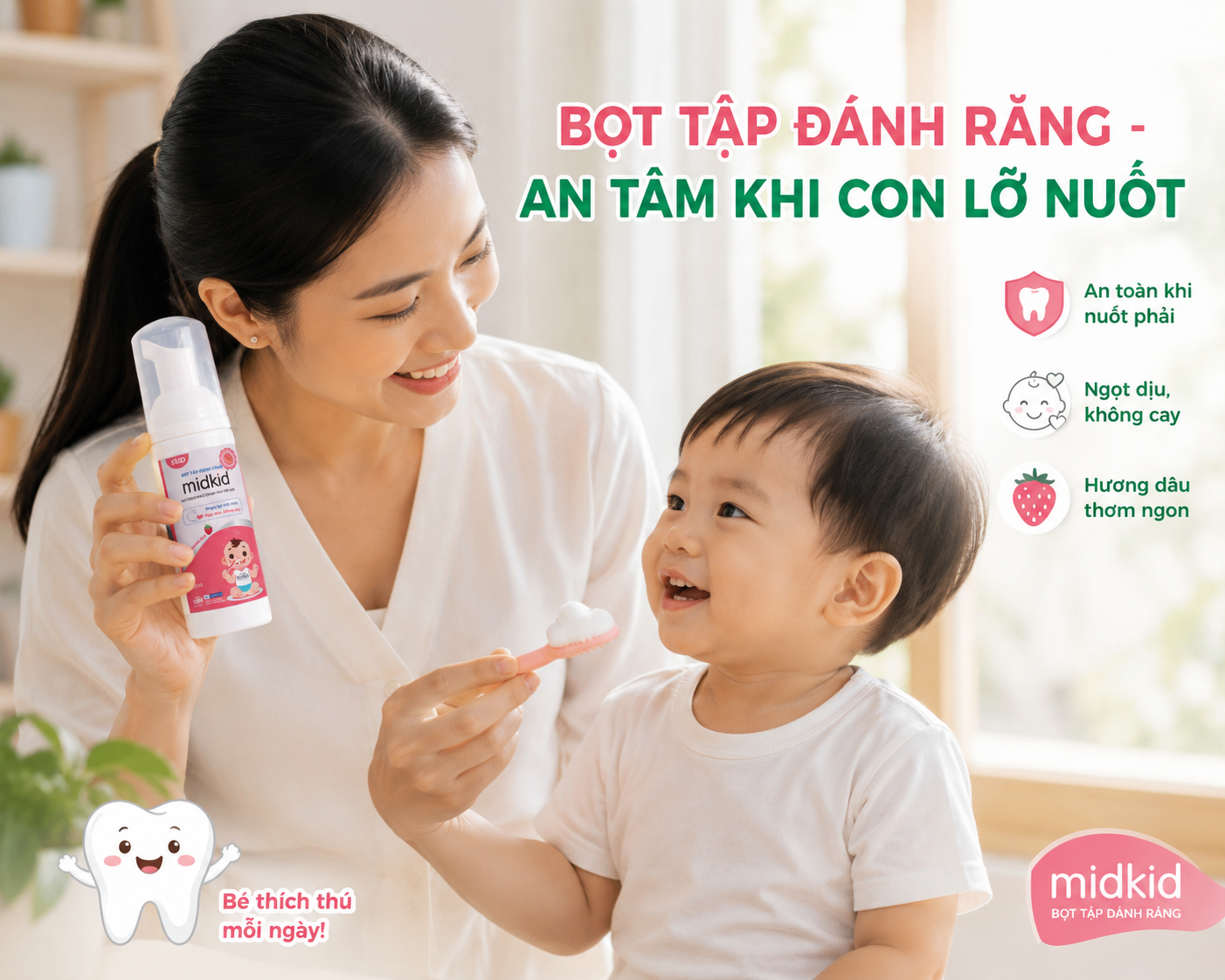 co-bot-midkid-me-an-tam-con-danh-rang