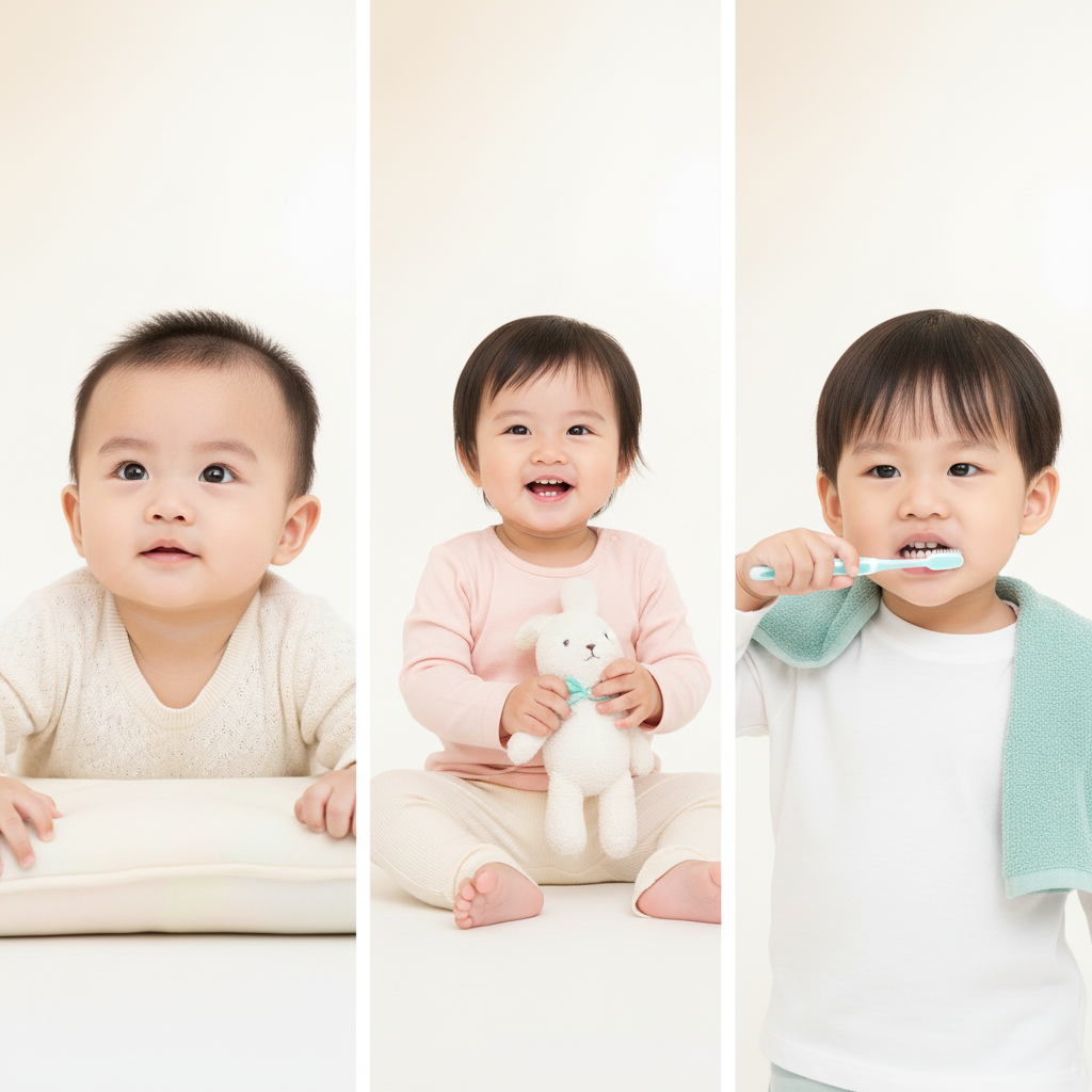 Chọn xịt chống sâu răng phù hợp theo từng độ tuổi của bé từ sơ sinh đến mẫu giáo
